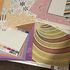 HUGE 12×12 SCRAPBOOK PAPER LOT~200 Shts.~Mixed Themes~NEW