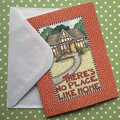 Vintage Blank Home Notecard & Garden Party Carrots Veggie Stationery Note Paper
