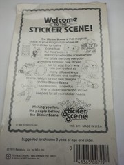 Rare 1984 Mr. S. Snake Serpent SCRATCH ‘N SNIFF 2-Sheet Scented Stickers Vintage