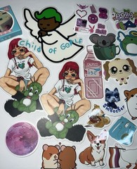 Nostalgic Sticker Lot Decals LPS Kawaii Unif Tyler the Creator Y2K