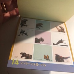 Jurassic World Dinosaurs Stickers book 288 stickers Shogakkan
