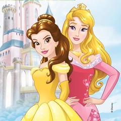 Disney Princesses Castles Stickers 90 per Pack 2138P
