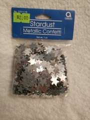 Mixed Lot of Confetti Holiday/celebration Shapes Scrapbooking Decorations