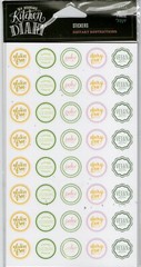 The Keepsake KITCHEN DIARY sticker set~Dietary Restrictions~Nice! FAST SHIP!!