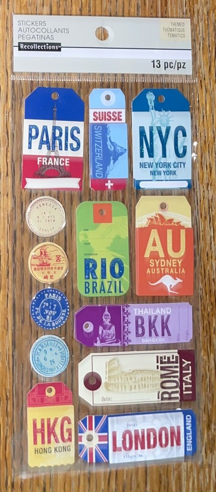 Recollections Paris London Italy NYC Brazil Sydney Australia Hong Kong Thailand