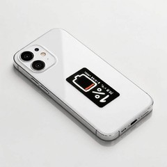 Battery 1% Charge ✦ B-Side Label Sticker