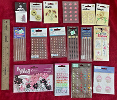 Bling Collection 16 Pieces; Scrapbooking; New Unopened; Original Owner