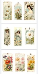 Daisy Tags Junk Journals Scrapbook Embellishments USA