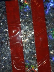 American Flag Glitter Filled Cover Journal
