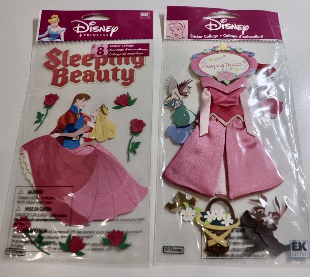Disney Jolee’s Dimensional Stickers Sleeping Beauty & Sleeping Beauty Dancing