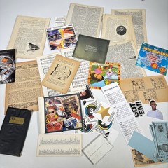 Junk Journal Supplies Vintage Ephemera Lot 4.5+ lb Paper Scrapbook Collage Craft