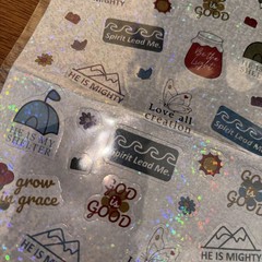 😎Teaching Tree Church/Religious Stickers New Only $1 50 Stickers In Pack