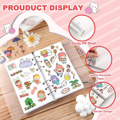 Reusable Sticker Collecting Album Book Accessories Activity Multipurpose100Sheet