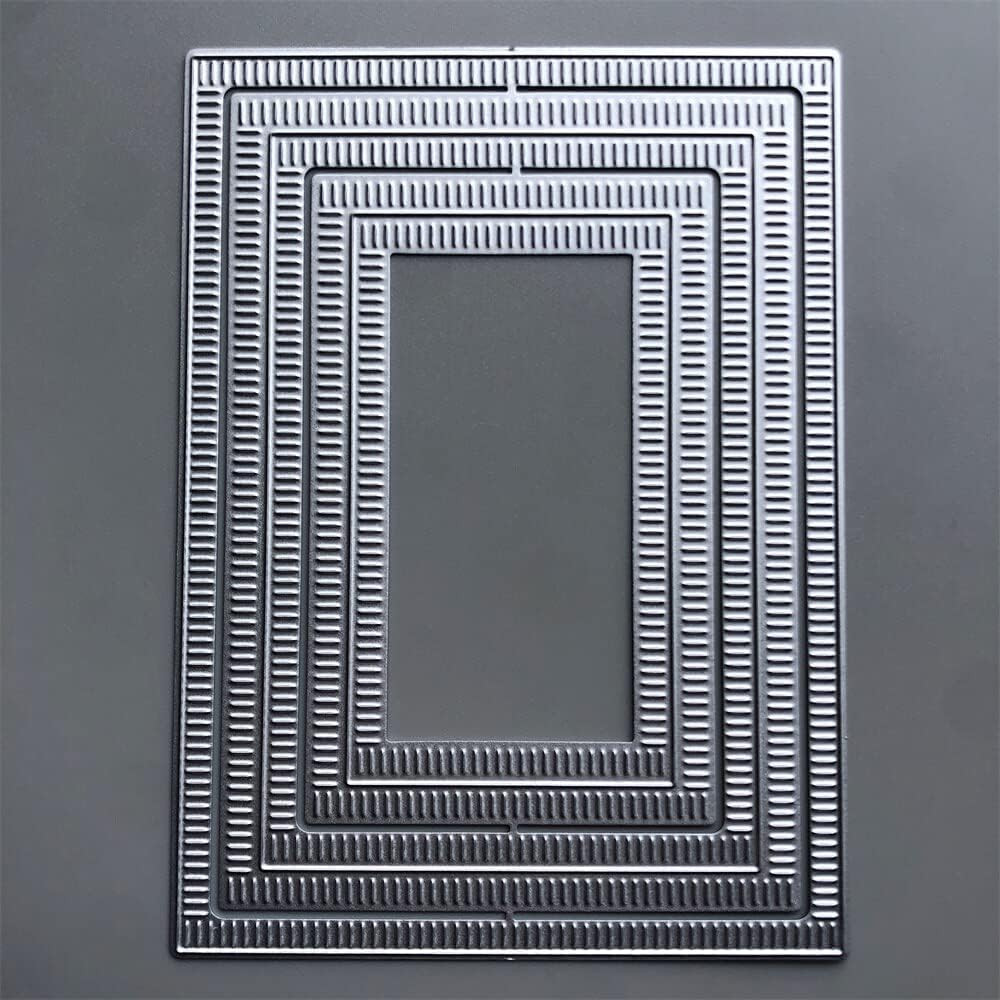 Rectangle Border Die Cut for Card Making, Scrapbooking Die-Cuts, Metal Cutting