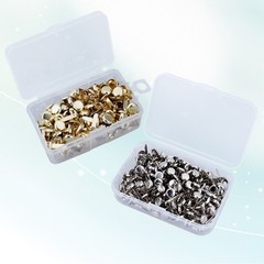 500 Pcs Paper Brads Fastener Fasteners (brads) Electroplating Decorative