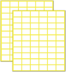 (900 Pack) 0.75″ x 0.5″ – Price Stickers, Small White Labels Stickers