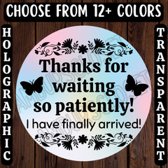 40 SMALL BUSINESS STICKERS 2″ ROUND LABELS SEALS THANK YOU SHIPPING SUPPLIES