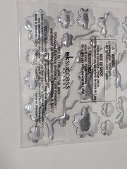 2010 Cherry Blossoms Sweet Sakura Scrapbook stickers sparkled EK Success Unused