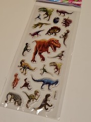 Realistic 3D Dinosaur Dino Stickers Planner Teacher Supply Papercraft DIY