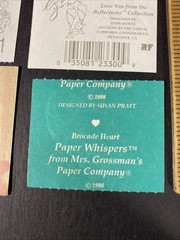Vintage HEART LOVE Sticker Sheets Scrapbook Planner Craft Stickers