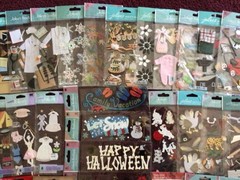 HUGE JOLEES STICKER LOT~60 Pks.~Mixed Themes~Many Rare & HTF~NEW