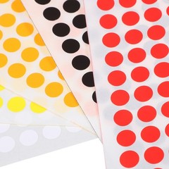 Colored Dot Stickers Self Adhesive Round Labels for Office Sorting and Packaging