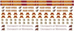 University of Minnesota NCAA Scrapbook Stickers YOU-CHOOSE