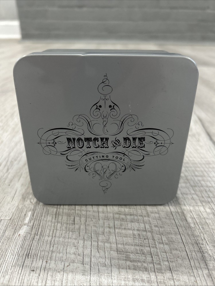 Basicgrey Notch And Die Cutting Tool Scrapbooking Book Grey Tin Crafting
