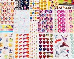 399+ Stickers Various Themes Types Brands Shapes Sizes