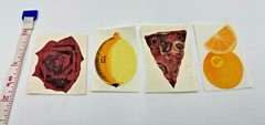 VINTAGE 1980’S SCRATCH SNIFF MELLO SMELLO & 3M – LARGE STICKERS ON ORIGINAL BACK