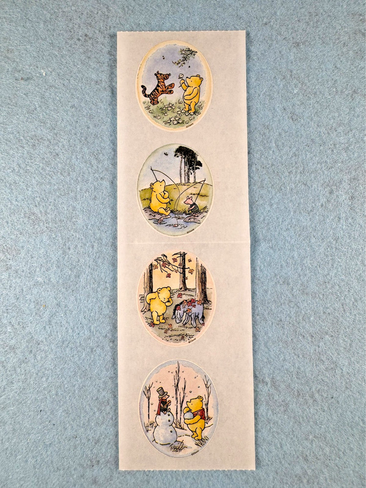 Classic Winnie the pooh stickers tigger piglet eeyore