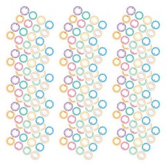 20 Sheets Colorful Waterproof Label Stickers Round Self Adhesive