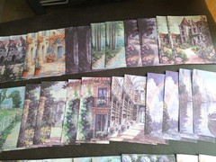100Pc Scrapbooking Craft Paper Pack Occurred In Summer Mansions Very Nice