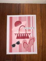 Summer Metal Die Cuts – Sunglasses, Hat, Beach Bag, etc. New