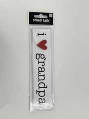 me & my BIG ideas small talk Cardstock Stickers I Heart Grandpa SE-296