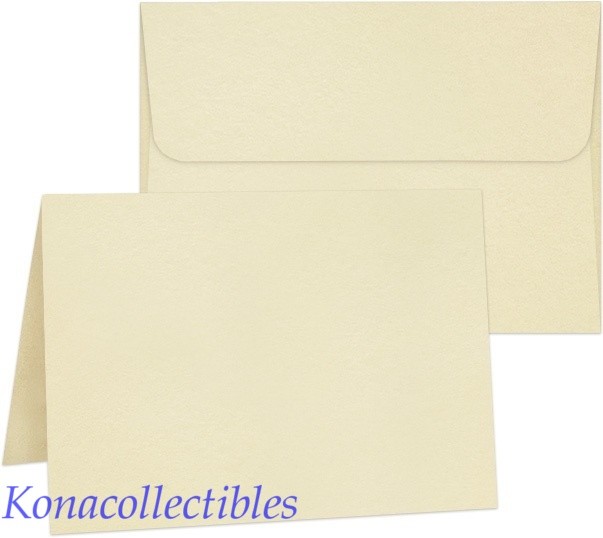 Graphic 45 Staples A2 Cards 4.25 x 5.5″ with Envelopes IVORY 100# Set of 6