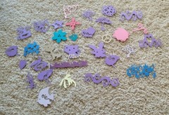 Laser Die Cuts Scrapbooking Cardmaking Lot Ex