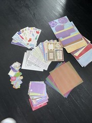 Scrapbooking 147 Piece Lot Pages Stickers Die Cut Accents & More NEW