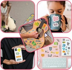 100pcs Motivational Stickers Pack Vinyl Encouragement Positive Quote Laptop Gift