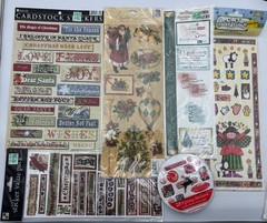 New Lot Of 6 Christmas Stickers Daisy D’s Sue Dreamer DCWV K Designs And More