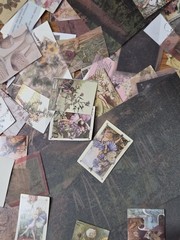 300pc VTG Inspo/Fairytale/Nature Ephemera Lot Small Pcs Junk Journal Scrpbooking