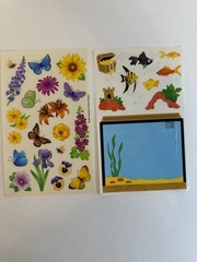 Lot of 38 Vintage Stickers & Sticker Sheets New Out Of Package