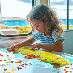 Farm Animals Reusable Sticker Book for Toddlers, 3D Sticker Book for Kids 3 4 5,