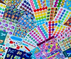979+ SPECIALTY STICKERS, THEMED PRINCESS POPULAR CHARACTERS SUPERHEROES & MORE