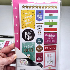 The Happy Planner Stickers x2 Sets Motivation Embellish Calendar Total 2,101 Pc