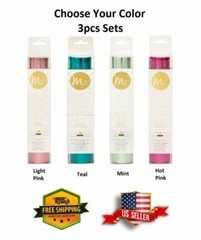 Heidi Swapp Minc Foil Packs 6.25″ X 5′ Reactive Foil – 3 or 4PCS Economy Bundles