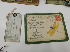 Junk Journal Add-Ons Handmade Tags Card Envelope File Clipboard Ephemera Set 5
