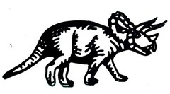 DINOSAUR/ DINOSAURS SILHOUETTE DIE CUT/ CUTS, SUPER INTRICATE & DETAILED