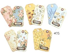 Vintage style Tags Supplies Scrapbooks Junk Journal 405