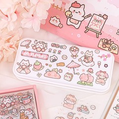 Vinyl Stickers 200PCS Waterproof Cute Cartoon Sticker Set